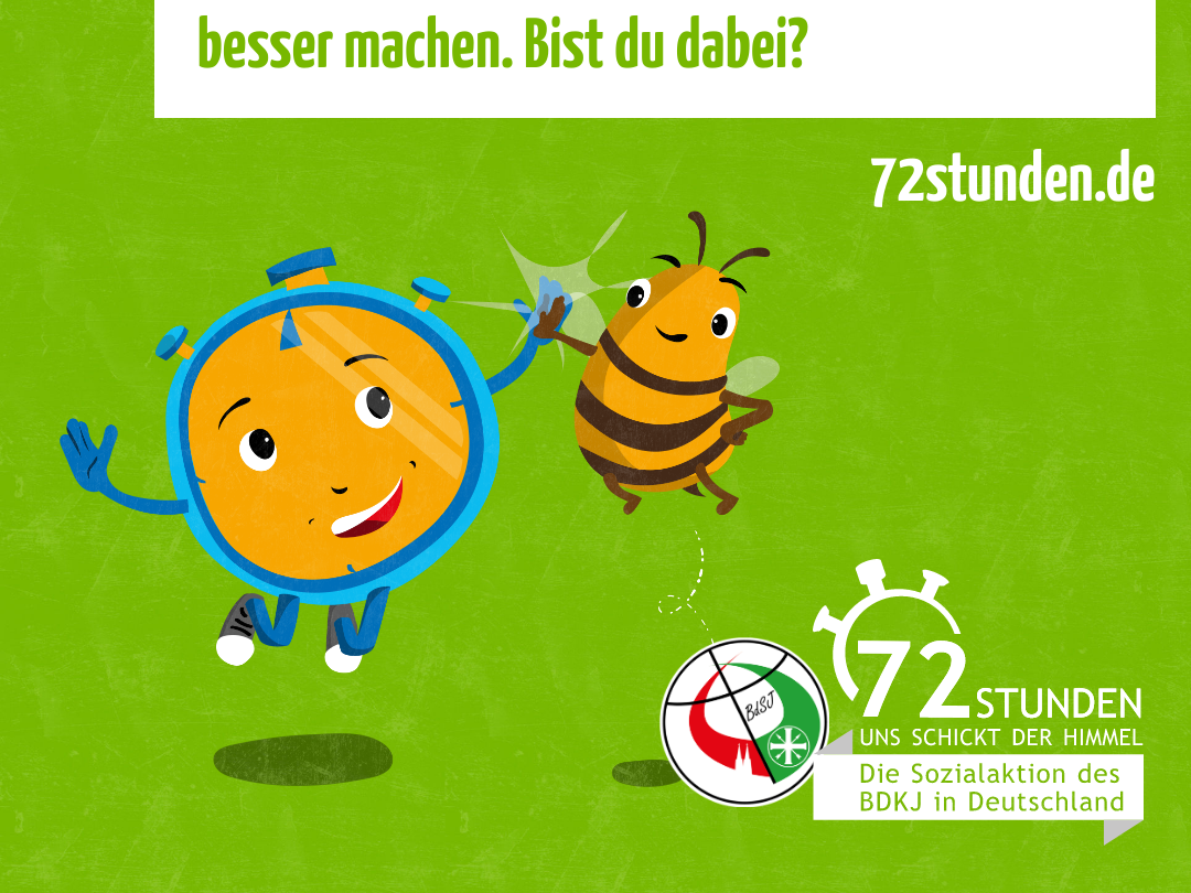 72Stunden Aktion Veranstaltungswerbung